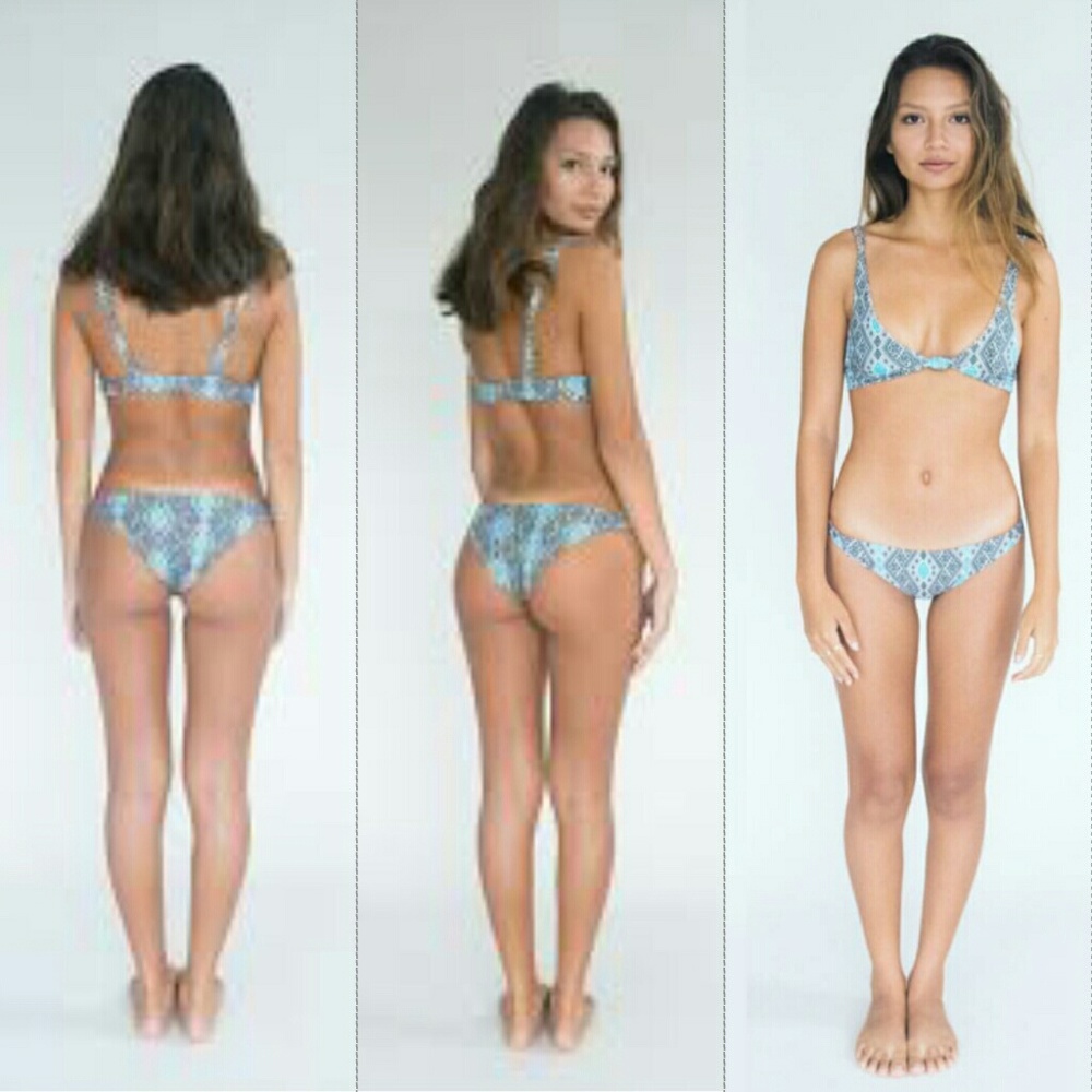 New acacia Thai Thailand Waikoloa bikini bottom M